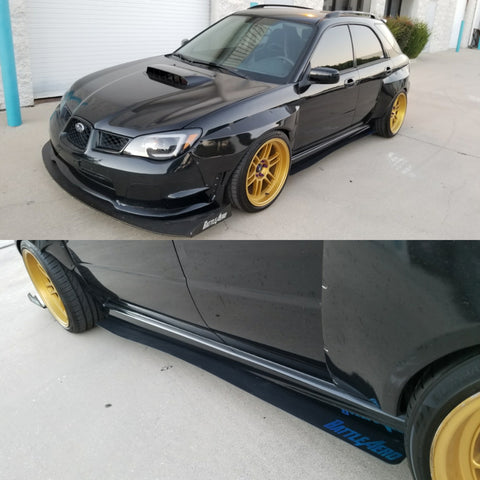 Side Skirt Extensions for 02-07 Subaru WRX / STI (GD)