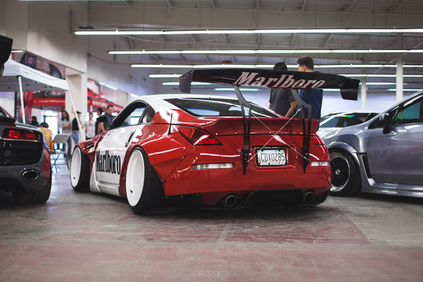 Swan Neck Chassis Mount Kit for Nissan 350Z