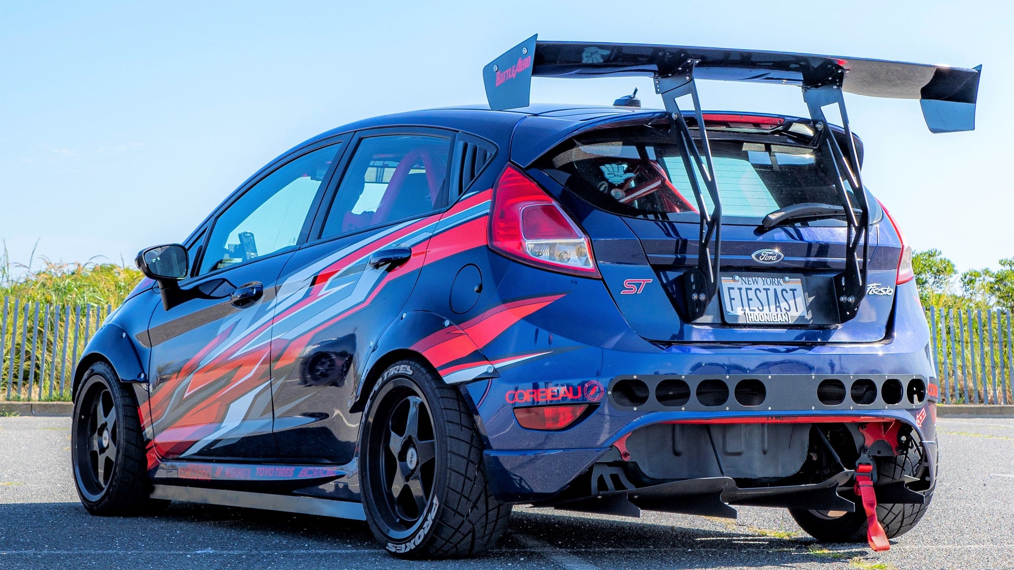 Ford fiesta spoiler for sale deals