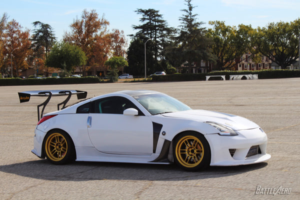 Swan Neck Chassis Mount Kit for Nissan 350Z