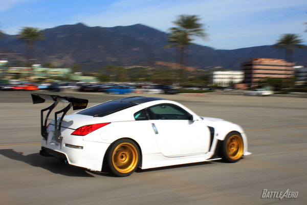 Swan Neck Chassis Mount Kit for Nissan 350Z