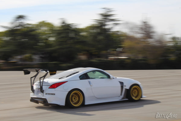 Swan Neck Chassis Mount Kit for Nissan 350Z