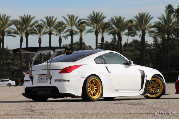 Swan Neck Chassis Mount Kit for Nissan 350Z