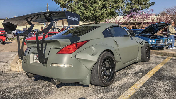 Swan Neck Chassis Mount Kit for Nissan 350Z
