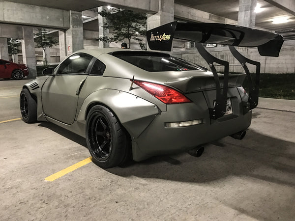 Swan Neck Chassis Mount Kit for Nissan 350Z