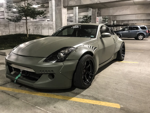 Swan Neck Chassis Mount Kit for Nissan 350Z
