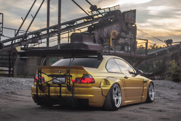 V1 Chassis Mount Wing for BMW 3 Series (E46)