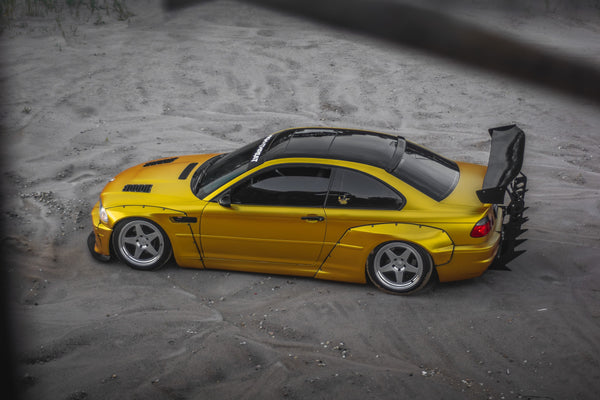 V1 Chassis Mount Wing for BMW 3 Series (E46)