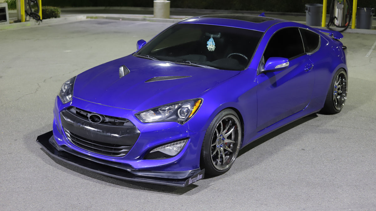 Chassis Mounted Splitter for Hyundai Genesis Coupe (V6 only) BattleAero