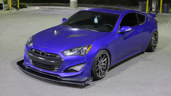 Chassis Mounted Splitter for Hyundai Genesis Coupe (V6 only)