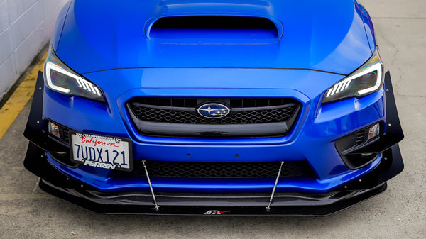Front Bumper Canards for 15-17 Subaru WRX / STI (VA)