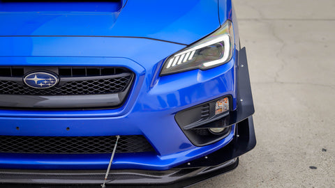 Front Bumper Canards for 15-17 Subaru WRX / STI (VA)