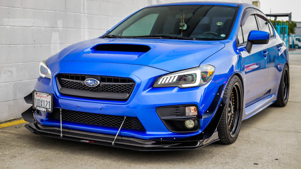 Front Bumper Canards for 15-17 Subaru WRX / STI (VA)