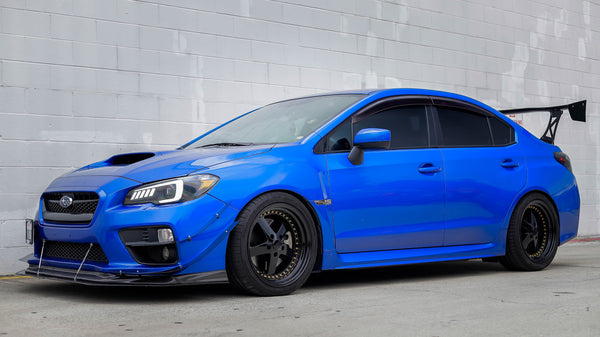 Front Bumper Canards for 15-17 Subaru WRX / STI (VA)