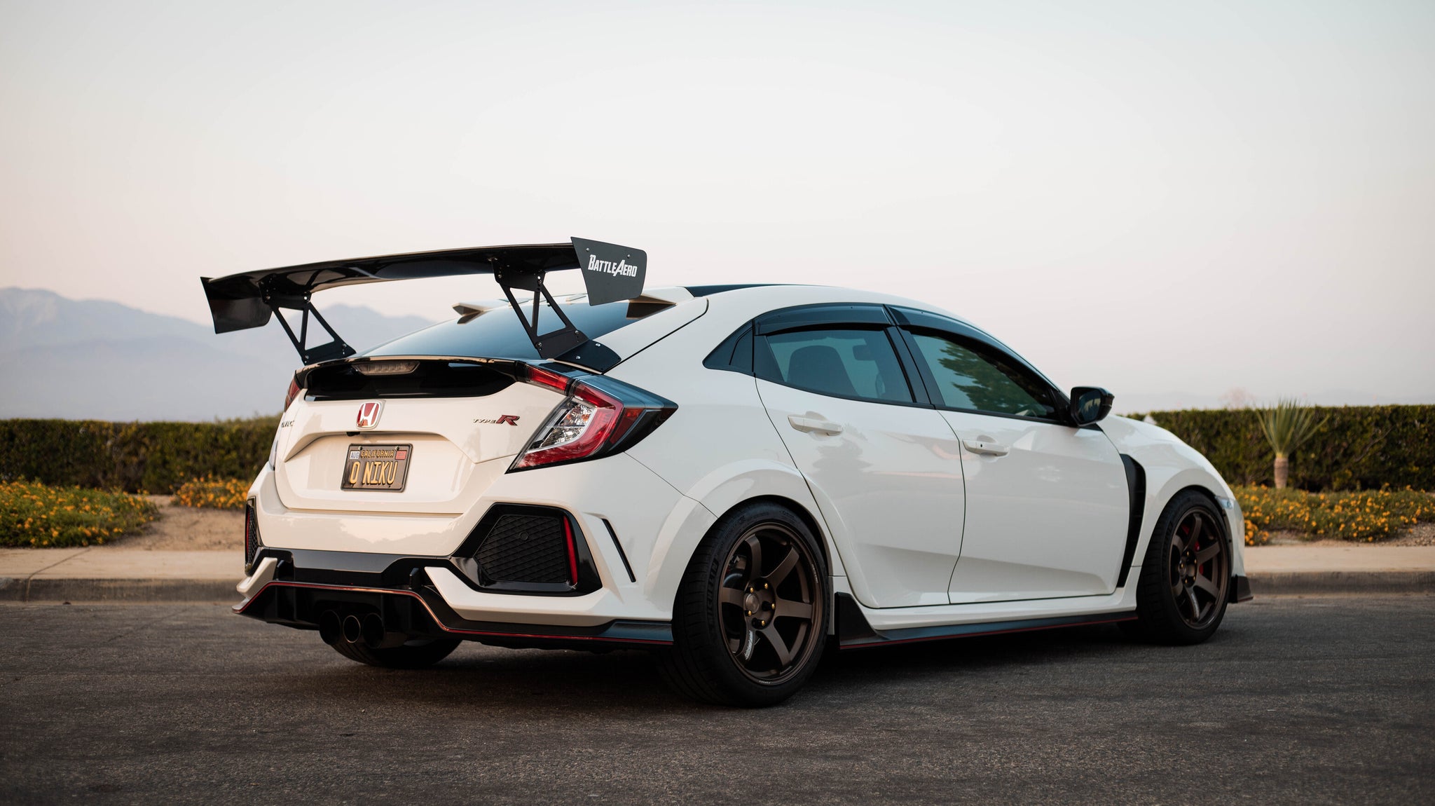 Battle Aero Trunk Mount Wing for Honda FK8 Civic Type-R