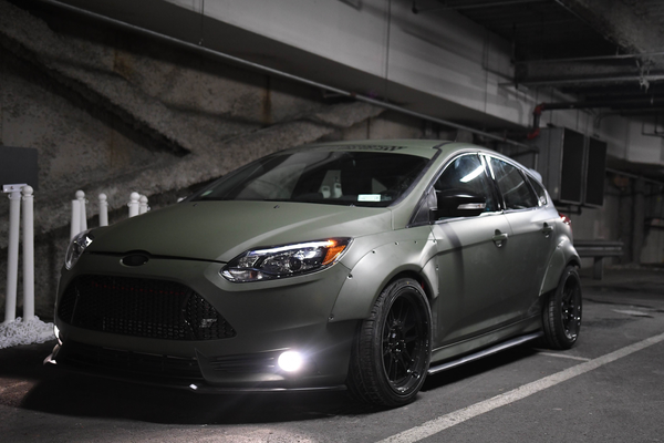 Ford Focus ST Side Skirt Extensions