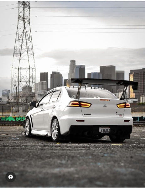 Battle Aero Force 2 (66") GT Wing for EVO X Tall Stands