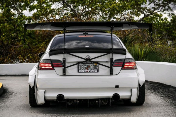 Trunk-Back Mount Wing for 07-13 BMW E92 Coupe