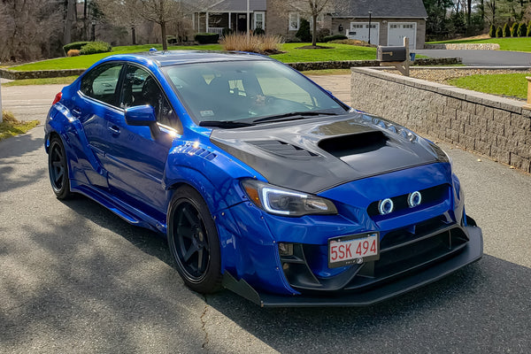 Chassis Mounted Splitter for 15-20 Subaru WRX / STI (VA)