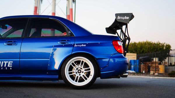Trunk-Back Mount Wing for 02-07 Subaru Impreza WRX / STI (GD) Sedan