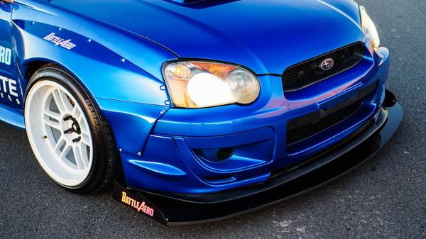 Chassis Mounted Splitter for 02-05 Subaru WRX / STI (GD)