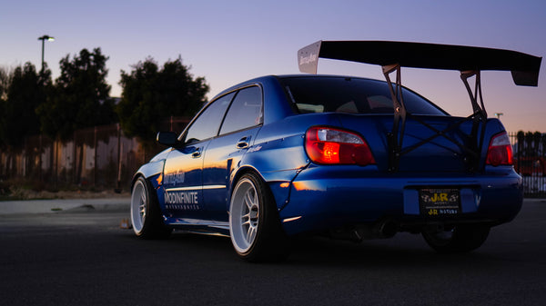 Trunk-Back Mount Wing for 02-07 Subaru Impreza WRX / STI (GD) Sedan