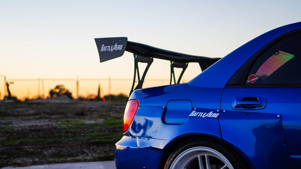 Trunk-Back Mount Wing for 02-07 Subaru Impreza WRX / STI (GD) Sedan