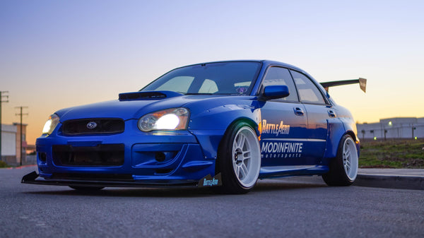 Chassis Mounted Splitter for 02-05 Subaru WRX / STI (GD)