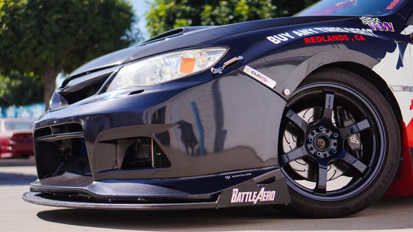 Chassis Mounted Splitter for 08-14 Subaru WRX / STI GR/GV (Sedan/Hatch)