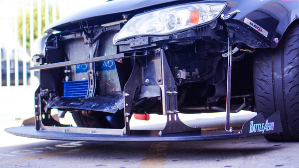 Chassis Mounted Splitter for 08-14 Subaru WRX / STI GR/GV (Sedan/Hatch)