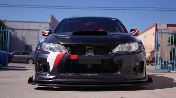 Chassis Mounted Splitter for 08-14 Subaru WRX / STI GR/GV (Sedan/Hatch)
