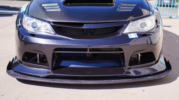Chassis Mounted Splitter for 08-14 Subaru WRX / STI GR/GV (Sedan/Hatch)