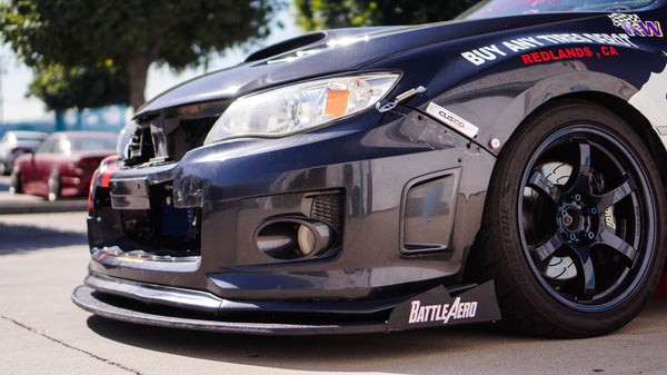 Chassis Mounted Splitter for 08-14 Subaru WRX / STI GR/GV (Sedan/Hatch)