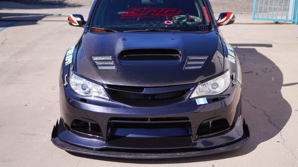Chassis Mounted Splitter for 08-14 Subaru WRX / STI GR/GV (Sedan/Hatch)