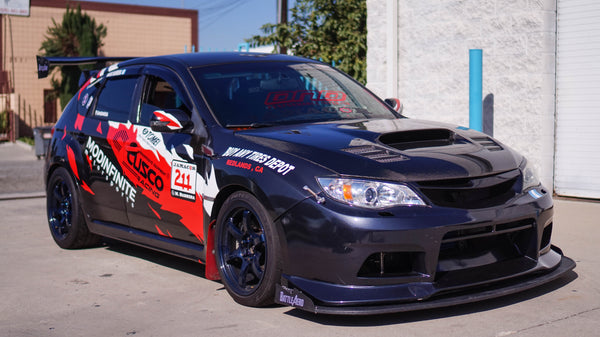 Chassis Mounted Splitter for 08-14 Subaru WRX / STI GR/GV (Sedan/Hatch)