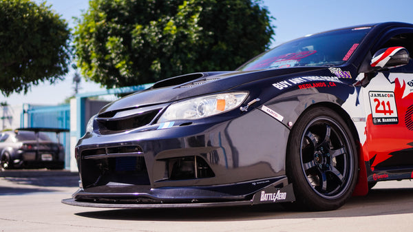 Chassis Mounted Splitter for 08-14 Subaru WRX / STI GR/GV (Sedan/Hatch)