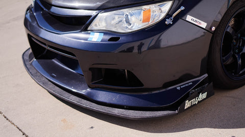 Chassis Mounted Splitter for 08-14 Subaru WRX / STI GR/GV (Sedan/Hatch)