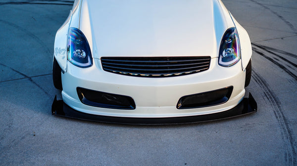 Chassis Mounted Splitter for Infiniti G35 Coupe