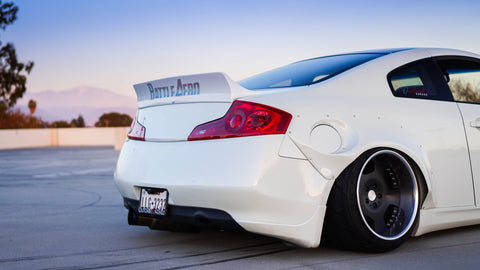 Infiniti G35 Coupe Duck Bill Spoiler