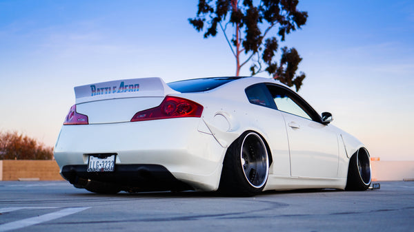 Infiniti G35 Coupe Duck Bill Spoiler