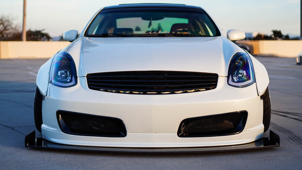 Chassis Mounted Splitter for Infiniti G35 Coupe