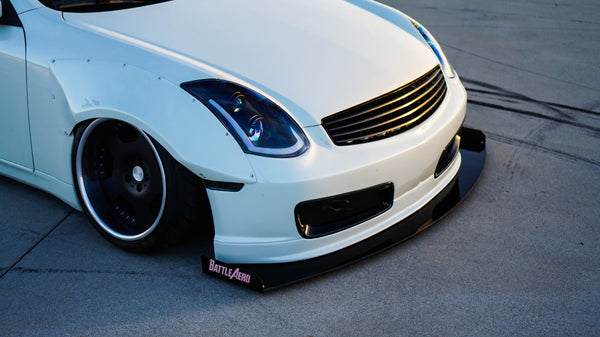 Chassis Mounted Splitter for Infiniti G35 Coupe