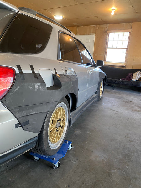 02-03 Subaru Impreza / WRX Wagon (GG) (Bugeye) Wide Body Fender Flare