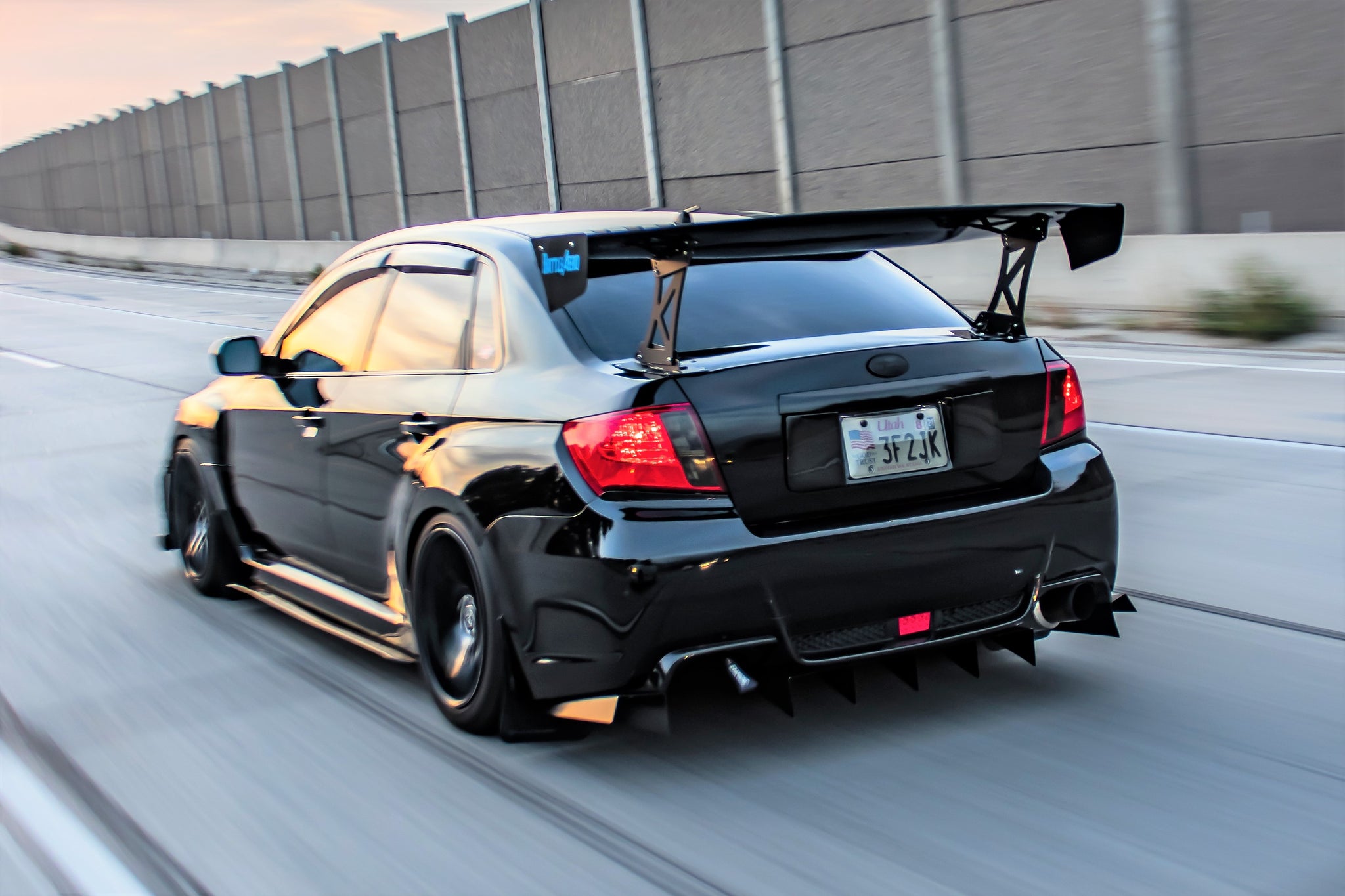 SUBARU STI ブラックウィンドブレーカー 5XL Force 2 (66