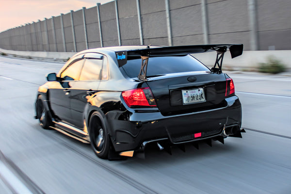 Force 2 (66") GT Wing for 08-14 Subaru WRX / STI (GV)
