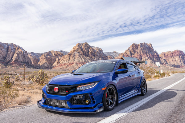 Battle Aero Chassis Mounted Splitter for Honda FK8 Civic Type-R