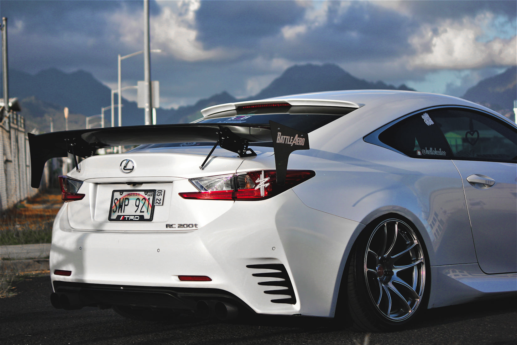 Low Trunk Mount Wing Kit – BattleAero