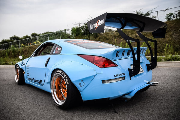 Swan Neck Chassis Mount Kit for Nissan 350Z