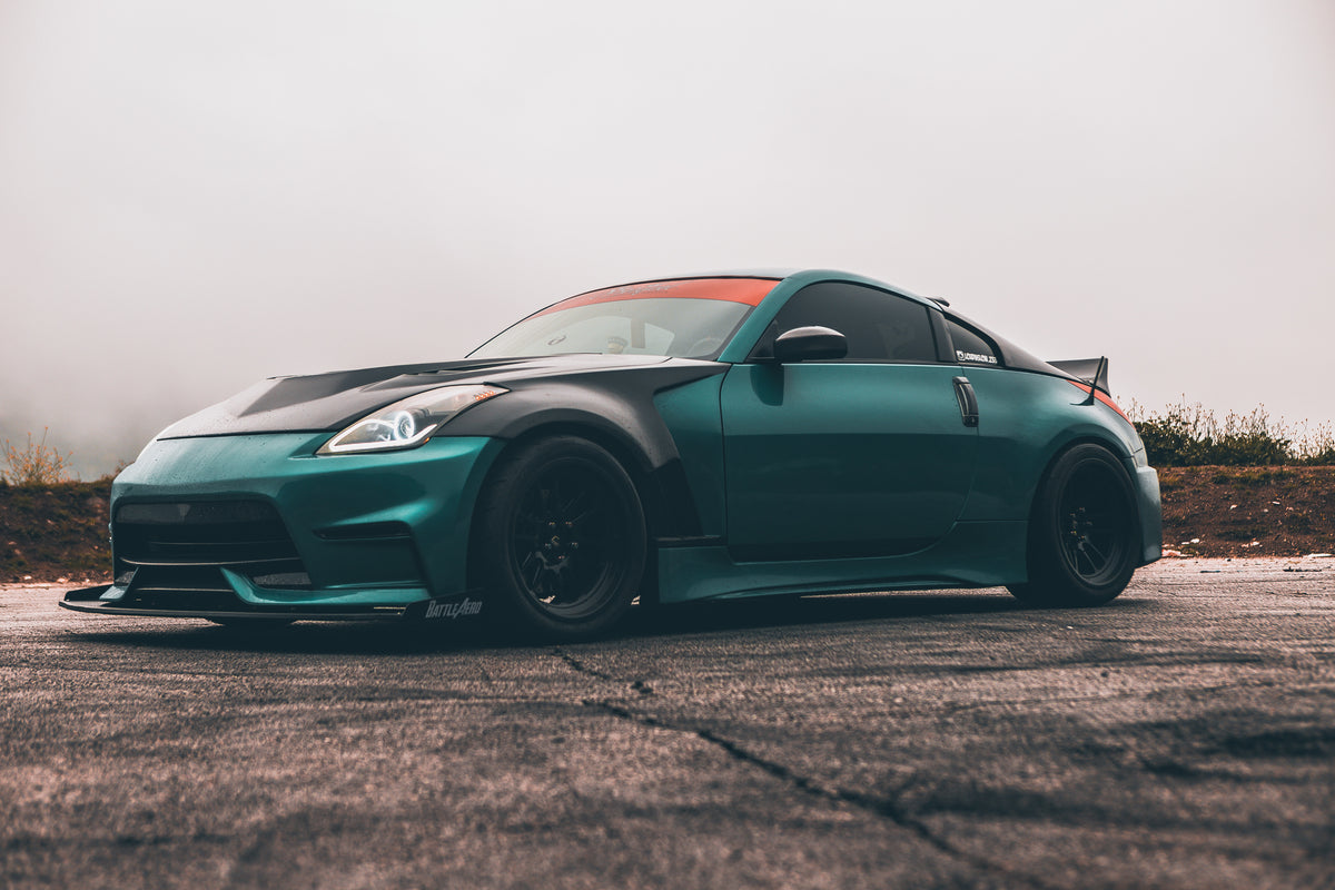 Chassis Mounted Splitter for Nissan 350Z – BattleAero