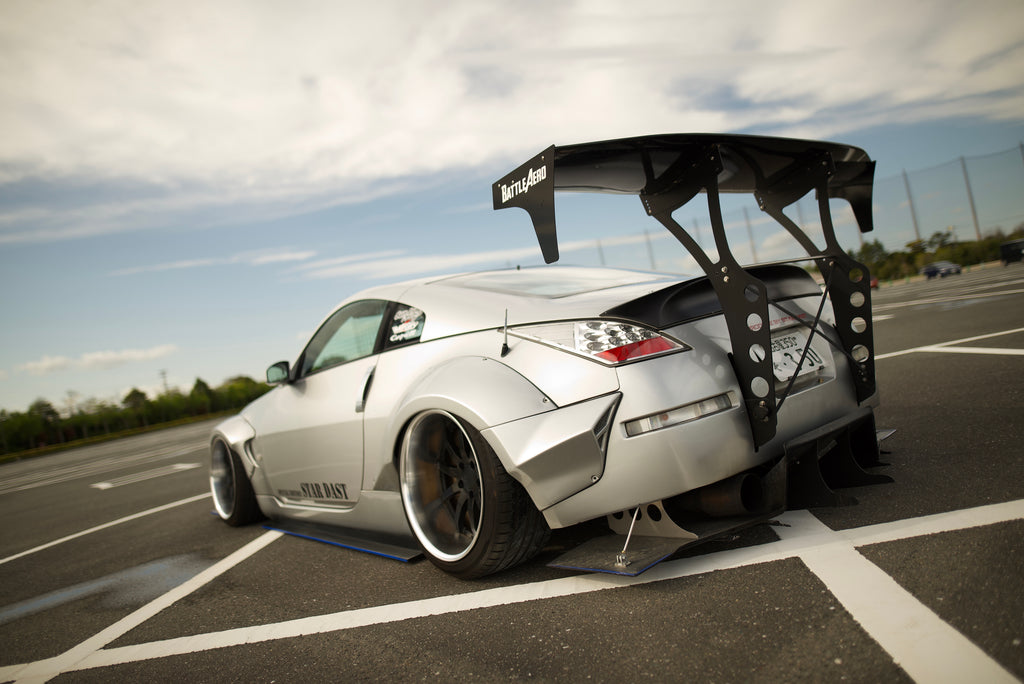 Battle aero 350z overfenders deals